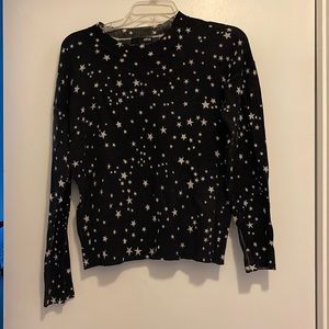 Aqua star cashmere sweater